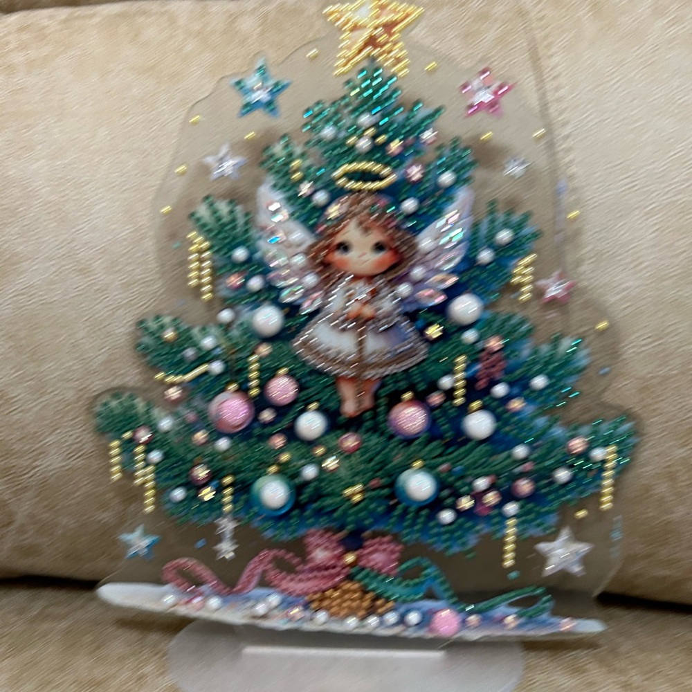 Green and Pink Holiday Decor with Whimsical Ornaments